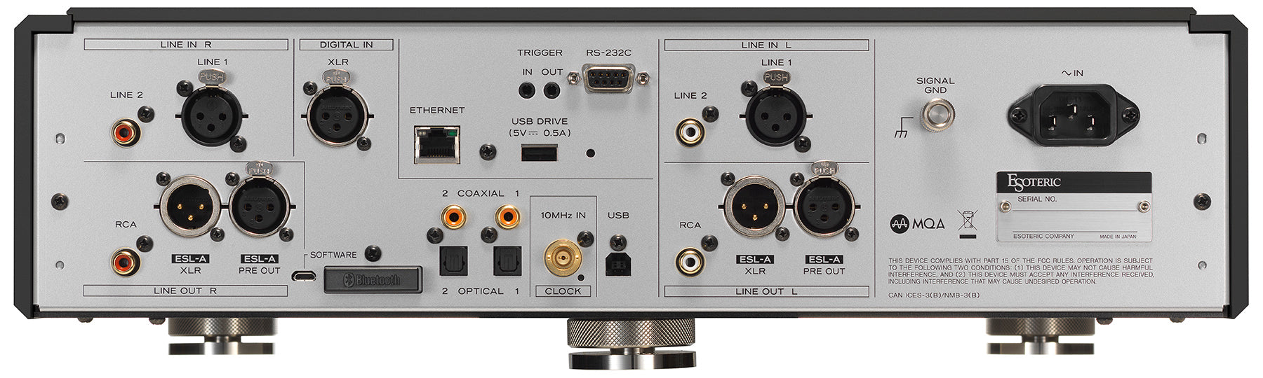 Esoteric N-05XD Network DAC/Preamplifier