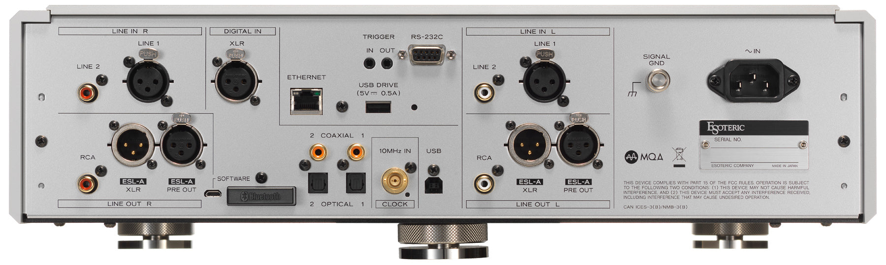 Esoteric N-05XD Network DAC/Preamplifier